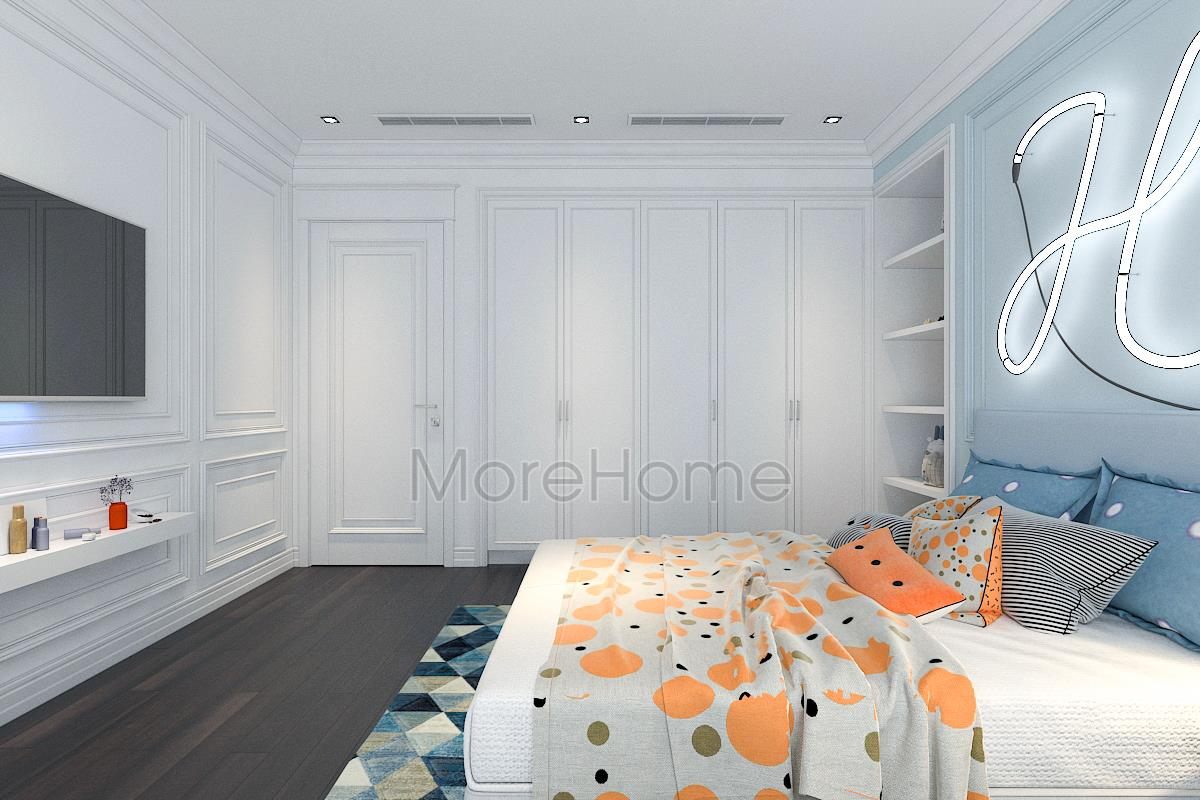 Thiết kế nội thất sang trọng chung cư TSQ, Mỗ Lao, Hà Đông